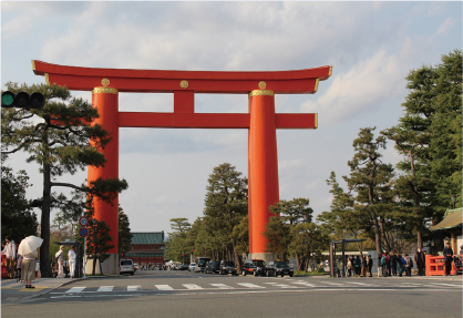 平安神宮大鳥居